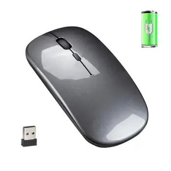 Bežični miš tiha računalni miš PC Mause prijenosni ergonomski miš 2.4 Ghz USB optički miš za prijenosna RAČUNALA računalo gamer novi 1