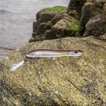 Le-Snake Fish Head 140mm/25g riblja plutajući mamac воблер morski smuđ štuka mamac olovka mamac Topwater popper s перьевыми kuke 1