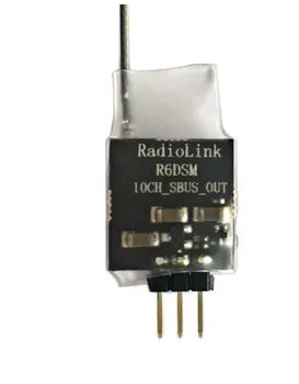 Samo 1g Radiolink 2.4 G 10 kanalni prijemnik R6DSM DSSS FHSS Spread Spectrum za odašiljača Radiolink AT9 AT9S AT10 AT10II 1