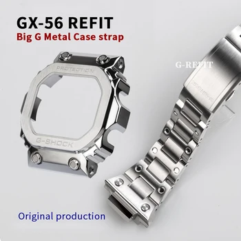 G-Refit GX56 Watch Band/Case GXW56 oštrica remen od nehrđajućeg čelika 316L srebro crno zlato Duga Repal alati 1