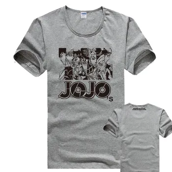 Topla rasprodaja ljeto JoJo Jojo's Bizarno Adventure Shirt Nebesa door Anime immolady-švicarski nekretnine Brando Top Outfit majica kratkih rukava TX023 2