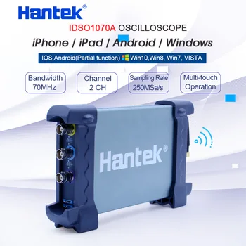 Hantek službeni digitalni osciloskop 2-KANALNI iDSO1070A USB iPhone / iPad / Android / Windows Osciloscopio Portatil s осциллографом WIFI 2