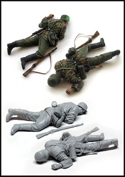 Unassambled 1/35 gk ancient KILLED Historical figure Uncolor Bindemittel kit minijaturni model uncolored 1