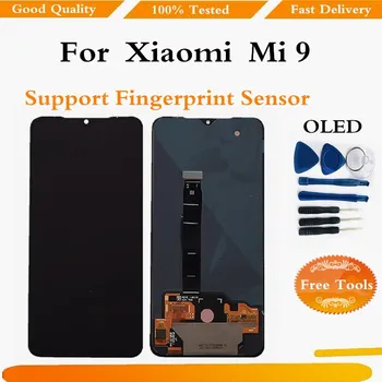 OLED LCD za Xiaomi 9 Mi9 LCD zaslon osjetljiv na dodir digitalizator Skupštine za Xiaomi Mi9 Mi 9 zamjena zaslona 2