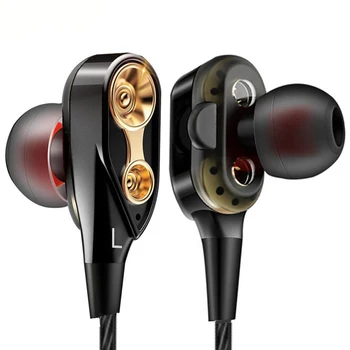 U-uho, 3,5 mm slušalice i mobilni telefon, HiFi stereo bas Slušalice glazba slušalice sa mikrofonom za Xiaomi mobitel slušalice 1