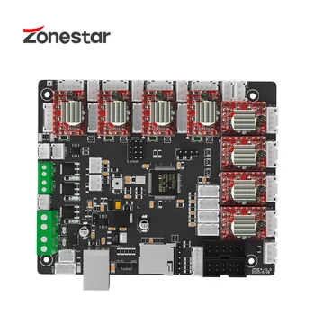 ZONESTAR ZM3E4 novi dolazak 32-bitni 3D pisač Kontrolna ploča Matična ploča podržava 8 jači motor maksimalni update update za ZRIBV6 2