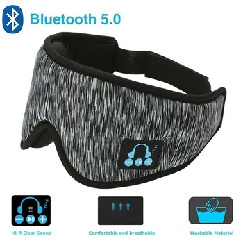 Bluetooth 5.0 3D bežične stereo slušalice za mobilni telefon оголовье sna soft slušalice 2020 Spavanje maska za oči glazbena slušalice