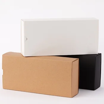 Novi crni brod bijeli karton kraft kutije papirnate kutije velika nugat ambalaža za vjenčani dar stranke