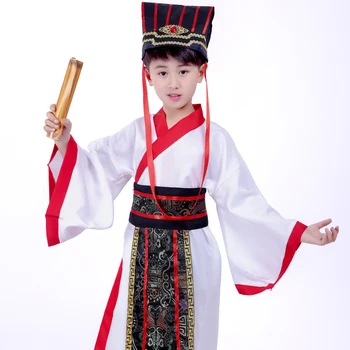 Tradicionalni plesni kostim kineski festival odijelo za dječake drevna сценическая odjeća Dječja odjeća dinastije Han