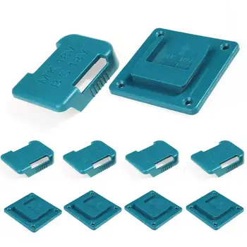 CLAITE plava / crna 5pcs ABS baterije nosači za Bosch 14.4 / 18V baterije i skladištenje strojevi držač police regali regali mjesta baterije 1