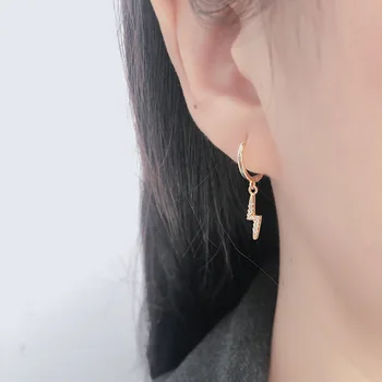 Purui Punk Hoop Earrings Metal Geometric Statement Earrings For Women Gold Color Minimalist Zimskim Nakit Poklon kupiti | Naušnice - Sultan-drinks.com.hr 11