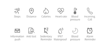 696 Q1 Bluetooth Smart Girl Watch Fashion Lady Women Heart Rate Monitor Fitness Tracker Smartwatch APP za iOS i Android Telefone 1