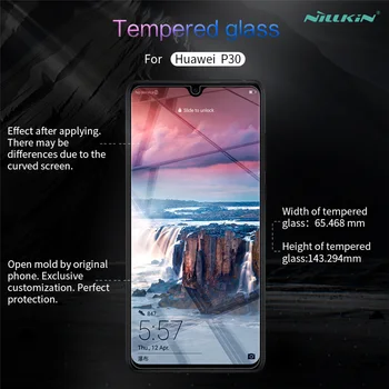 Novi 2019 godine za Huawei p30 kaljeno staklo NILLKIN Iznenađujuće H+Pro Resistant 2.5 D kaljeno staklo zaslon zaštitnik za Huawei p30 2
