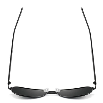 Longkeeper klasične polarizirane sunčane naočale muški brend dizajner moda pilot sunčane naočale metalik nijanse Eyeware naočale za vožnju UV400 2