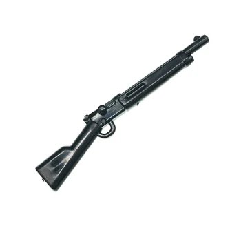 5 kom./lot vojni serija Crno oružje pištolj puška rublja MOC dio vojske građevinski blokovi i cigle igračke za djecu X529 2