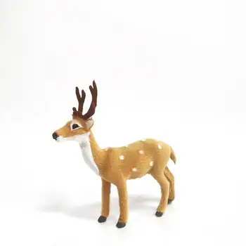 Božićni stojeći jelen model jelen los lutka djeca dječja igračka uređenje doma Božićni poklon fl11