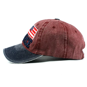 Xthree Fashion Cotton Baseball Cap Snapback Hat for Men Women Sun Hat Bone Gorras vez proljeće kapa vojska SAD-u rasutom stanju 1