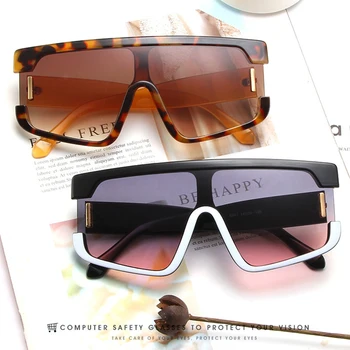 Berba pilot sunčane naočale za žene Modni 2020 moda luksuzni brand preveliki gradijent ispunjava nijanse trendy sunčane naočale ženske UV400 1