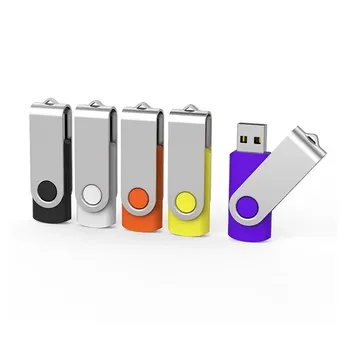 Free Custom Swivel USB Flash Drive High Speed cle usb 4G 8GB 16GB 32GB Pendrive 64GB 128GB 2.0 Fashion Poklon USB Stick 2