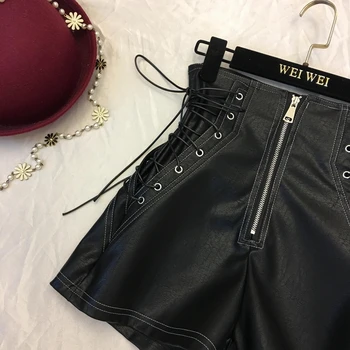 F1911 2019 novi jesen zima ženska moda svakodnevni slatka seksi gaćice odjeća umjetna koža 1