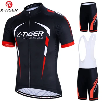 X-Tiger 2020 Pro kratkih rukava Biciklizam kit MTB biciklistička odjeća 3 boje biciklistička obrazac godišnje prozračna biciklistička odjeća za muškarce 1