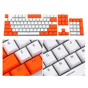 104 kom./compl. univerzalni dual boji Key Cap Keycaps za Cherry mehanička tipkovnica 104 tipke engleski zamjena tipke set za PC 1