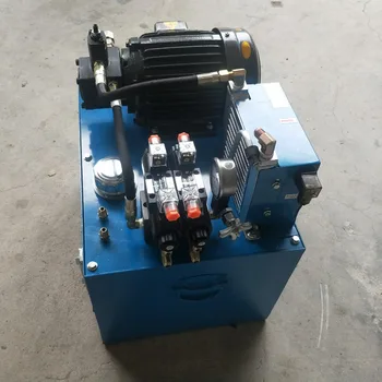 Motor ventila solenoida blizanac 0.75 KW 24V , pumpa oštrice, hladnjak vjetra, lonac 40L, гидровлическая postaja za mehaničkih alata sustav. 1