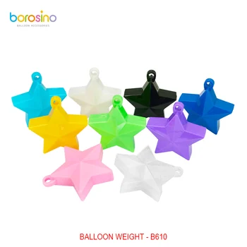 Besplatna dostava B610 2 kom/ctn. 120 grama pomiješan boje s Pet zvjezdica težina balona koristi se za dekoracije rođendana, vjenčanja, obljetnice, vjenčanja 2