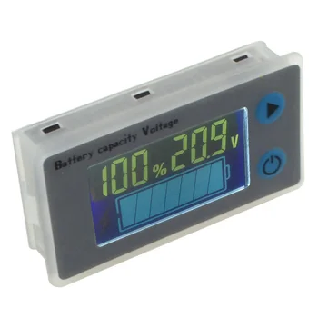 DC10-100V LCD Lead Acid Lithium Battery Capacity Indicator digitalni voltmetar tester napona sa temperaturnim ekranom 12006003 2