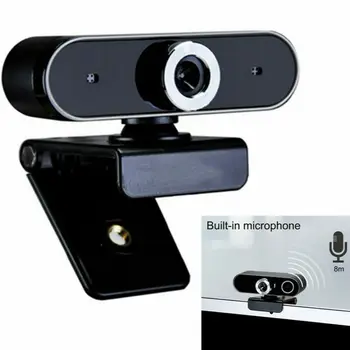 Webcam HD 1080P Clip-on Camera Webcams USB Autofocusing Digital Webcam with Microphone For PC Laptop Desktop Business Meeting 1