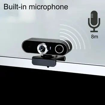 Webcam HD 1080P Clip-on Camera Webcams USB Autofocusing Digital Webcam with Microphone For PC Laptop Desktop Business Meeting 2