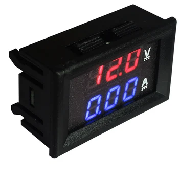 DC100V 10A dvostruki digitalni plava crvena led zaslon struja voltmetar ampermetar multimetar ploča tester Volt Amper metar senzor monitor