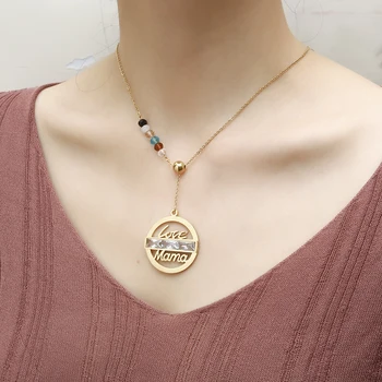 XUANHUA nakit od nehrđajućeg čelika žena moda 2019 kićanka ogrlica i naušnice nakit kit pribor pokloni za žene češki 1