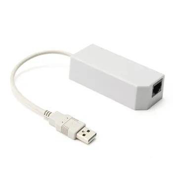 USB 2.0 za RJ45 mrežni adapter Ethernet kartica za Nintendo prekidač za Wii / Wii-U 1