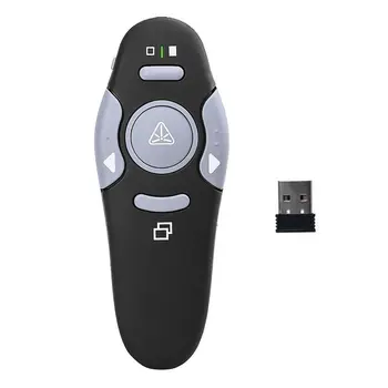 USB Wireless Presenter Powerpoint Štampariji Presentation Remote Control Pen PPT s crvenim svjetlom daljinski upravljač PC miša 2