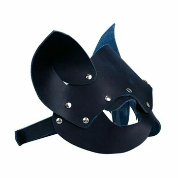 Cosplay Seksi Mačka Mask Women Girl Party Costume PVC svezana maske za odrasle igrati posebne mačka uši podesivi dizajn maske crna crvena 1