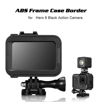 Okvir je granice zaštitni poklopac ABS kućište pričvršćenje baze za Gopro Hero 8 crna akcijske kamere zaštite pribor 2
