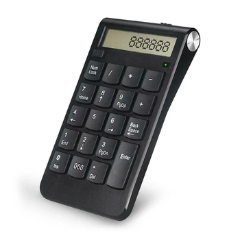 2 u 1 2.4 G bežična tipkovnica s LCD zaslonom kalkulator za prijenosna RAČUNALA računalo za financije / računovodstvo / financije 2