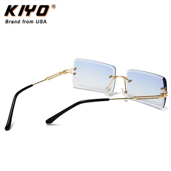 KIYO Brand 2020 New Women Square sunčane naočale metalnih klasične sunčane naočale visoke kvalitete UV400 Driving Eyewear 2889 2