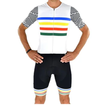 SVBBZC Cycling Jersey Set 2019 Triatlon Suit One Piece Men Short Sleeve Skinsuit kombinezon Maillot Bike biciklistička odjeća 2
