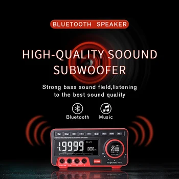 Bluetooth Digitalni Multimetar 19999 Voltmetar Tester Sonde 1.2 M Zvučnik Se Automatski Raspon Analogni Bar Ampermetar 1