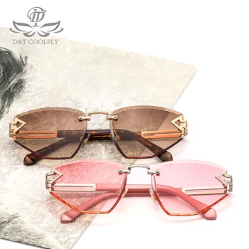 D&T 2020 Nova moda sunčane naočale Žene muškarci stare šarene leće luksuzni brand dizajner jedinstveni spoj okvir ženske sunčane naočale UV400 1
