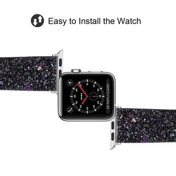 Kožni remen za Apple Watch 4 band ručni sat narukvica remen 40 44mm za Apple Series 4 za Apple Watch band / iwatch 4 3 2 1 2