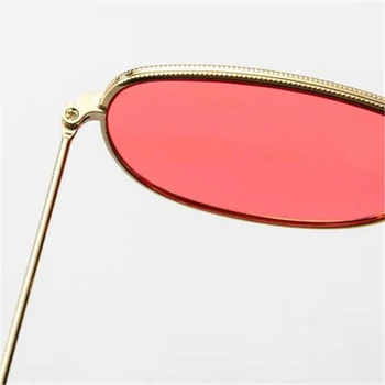 Yoovos 2021 metalne sunčane naočale Žene stare oceana leće, naočale muška moda mali okvir ogledalo UV400 Oculos De Sol Feminino 2