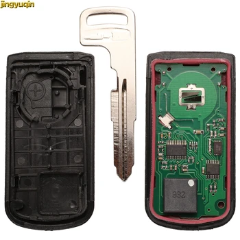 Jingyuqin Remote Smart Car Key Control FSK 433 Mhz PCF7952 čip za Mitsubishi Lancer Outlander ASX s nužnu ključ 3 gumba 2