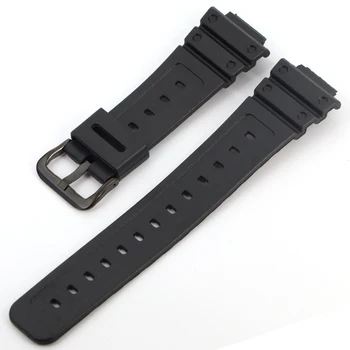 Pogodan za casio-Watches remen za sat silikon guma EF zamijeniti elektronički ručni sat remen sportski sat pojasevi GW-M5610 1