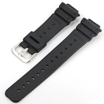 Pogodan za casio-Watches remen za sat silikon guma EF zamijeniti elektronički ručni sat remen sportski sat pojasevi GW-M5610 2