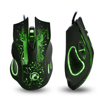 X9 USB Game Mouse Sound Wired Optical Colorful Esport Gaming Mouse GDeals 1