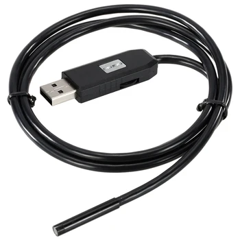 OWSOO 6 LED 0.3 MP Borescope USB Endoscope 7mm 2M sonda vodootporan inspekcijski бороскоп USB kabel zmija cijev skladište OTG kompatibilna 2