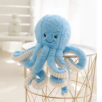 18 cm kreativni slatka hobotnica pliš igračke hobotnica Kit lutke, plišane igračke plišani mali privjesci morske životinje igračke Djeca Dječji darovi 1